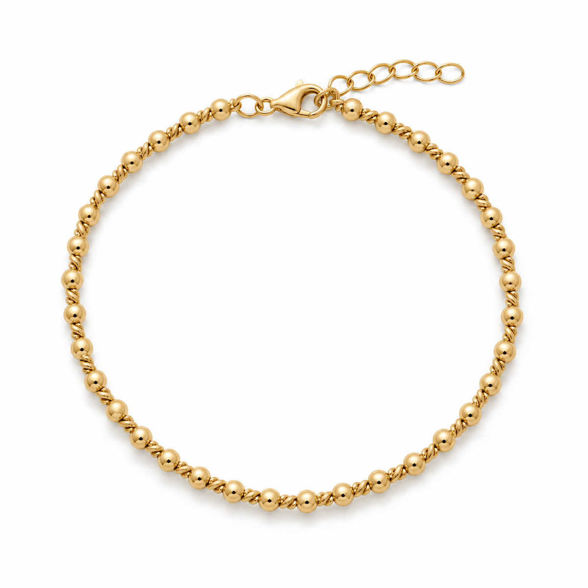 Bead & Twist Bracelet