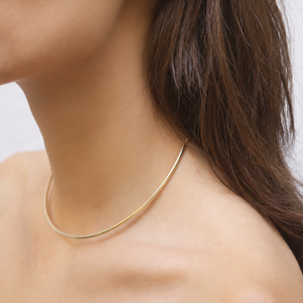 Gold Wire Choker