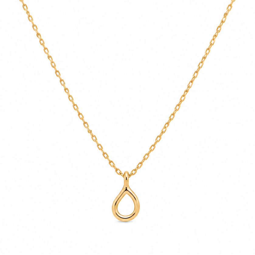Teardrop Pendant Necklace