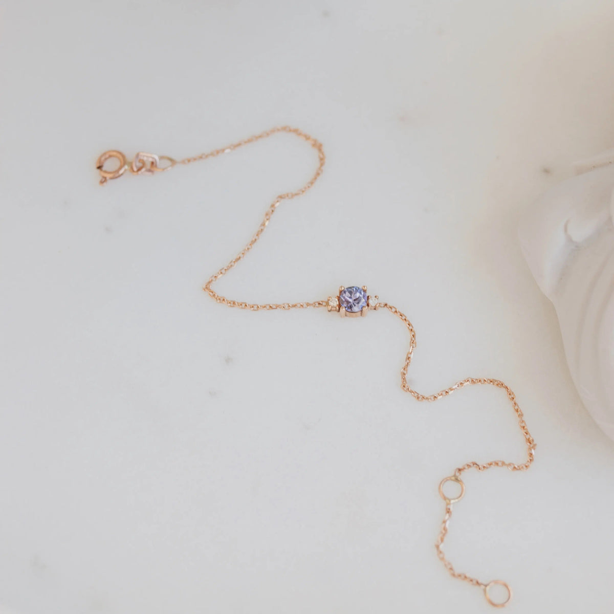 Tanzanite Bracelet With Diamond Orizzo fine jewelry