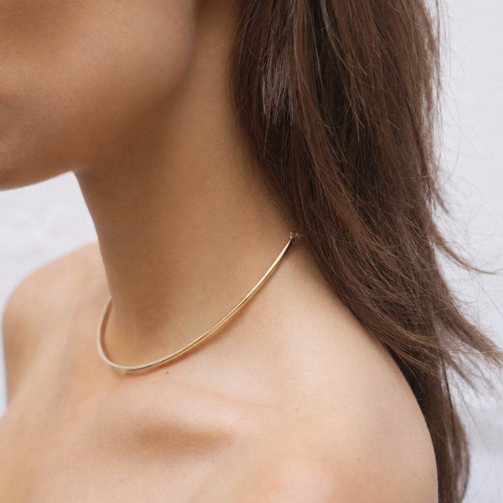 Gold Wire Choker