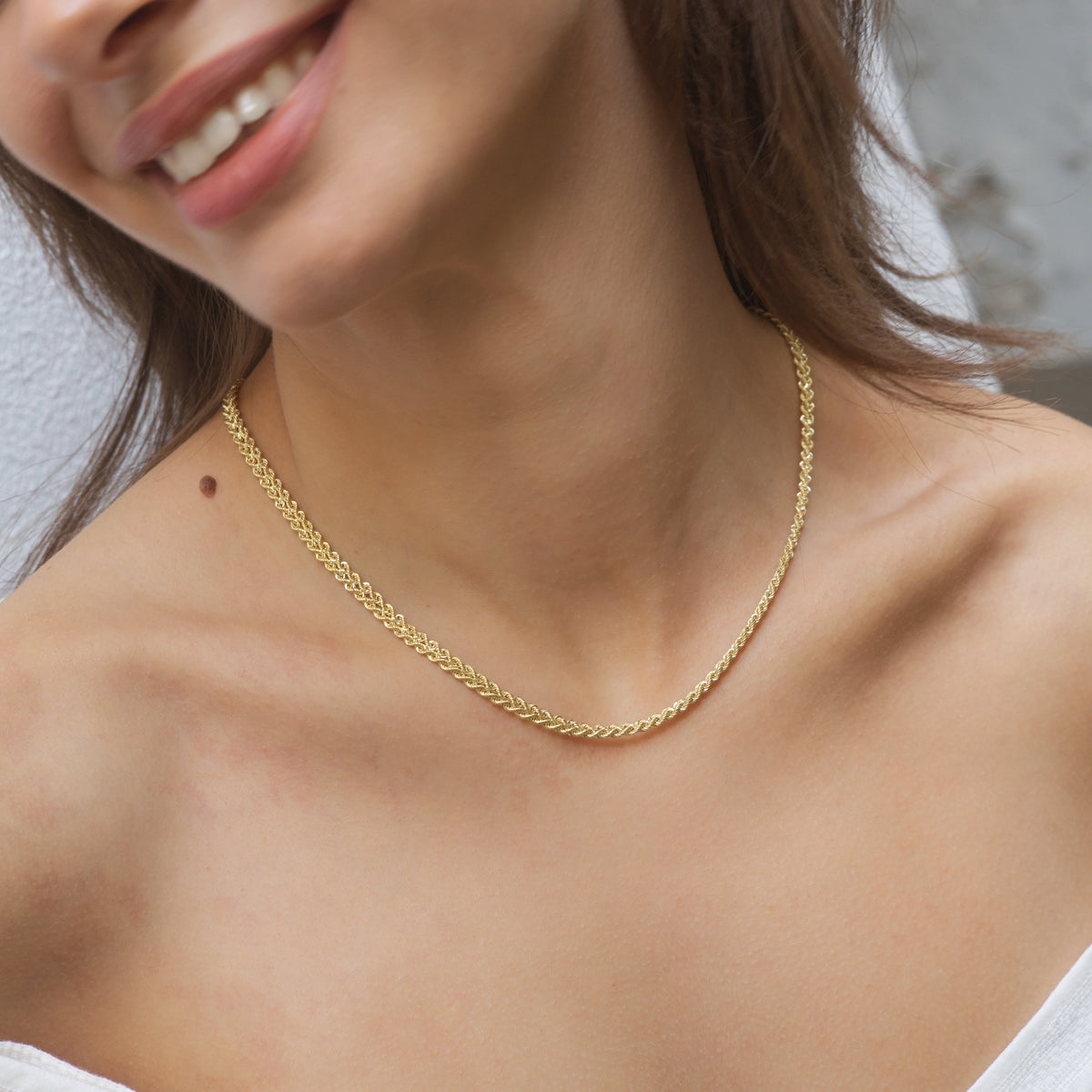Double Rope Chain Necklace