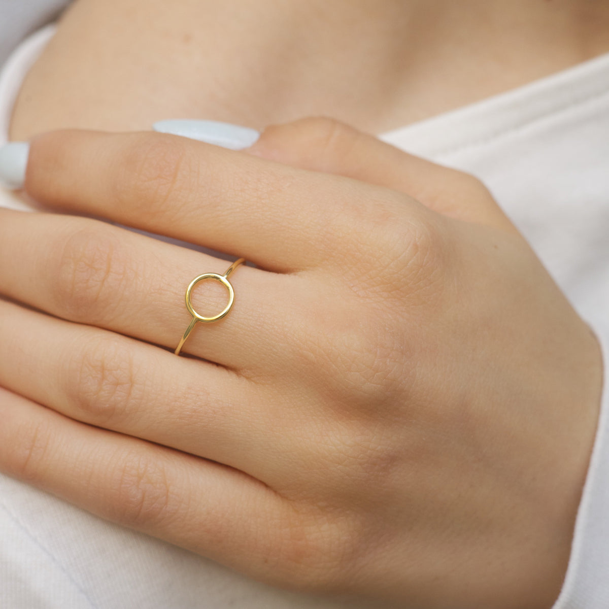 Open Circle Ring