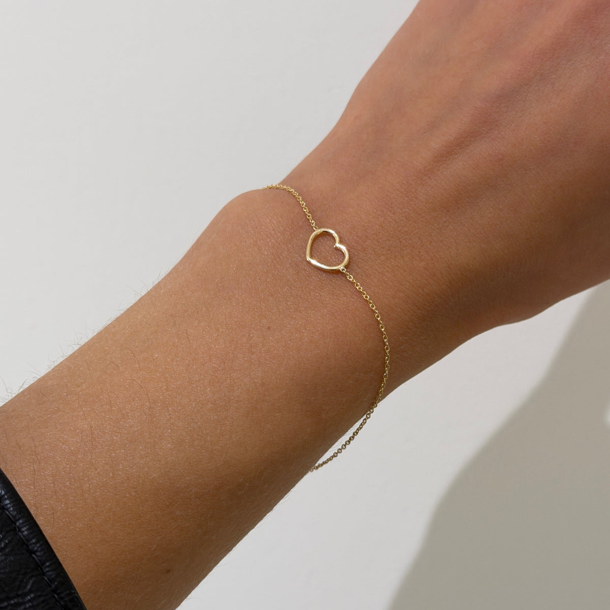 Open Heart Bracelet