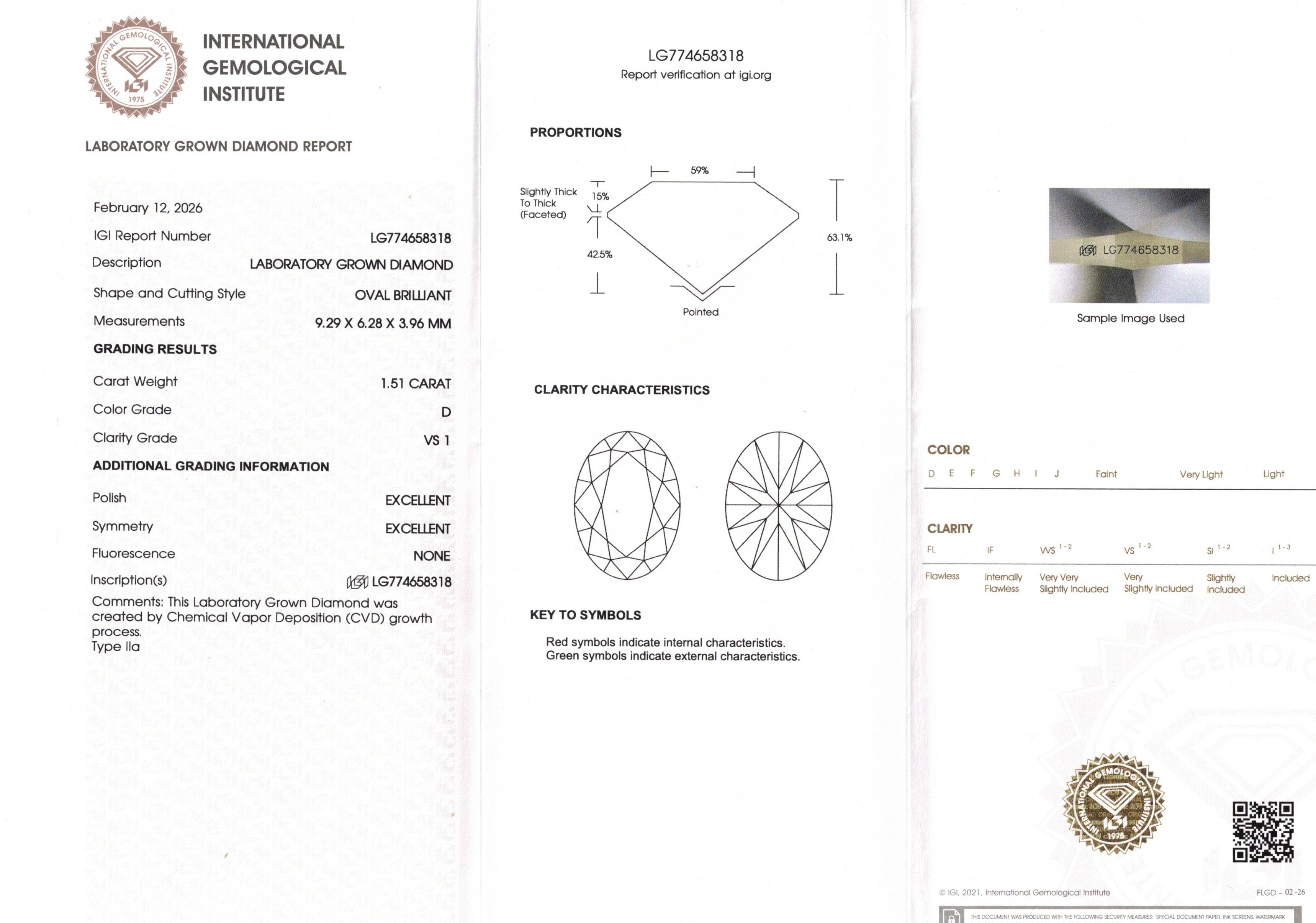 Oval Cut Diamond Engagement Ring with Diamond Band - Lab Grown