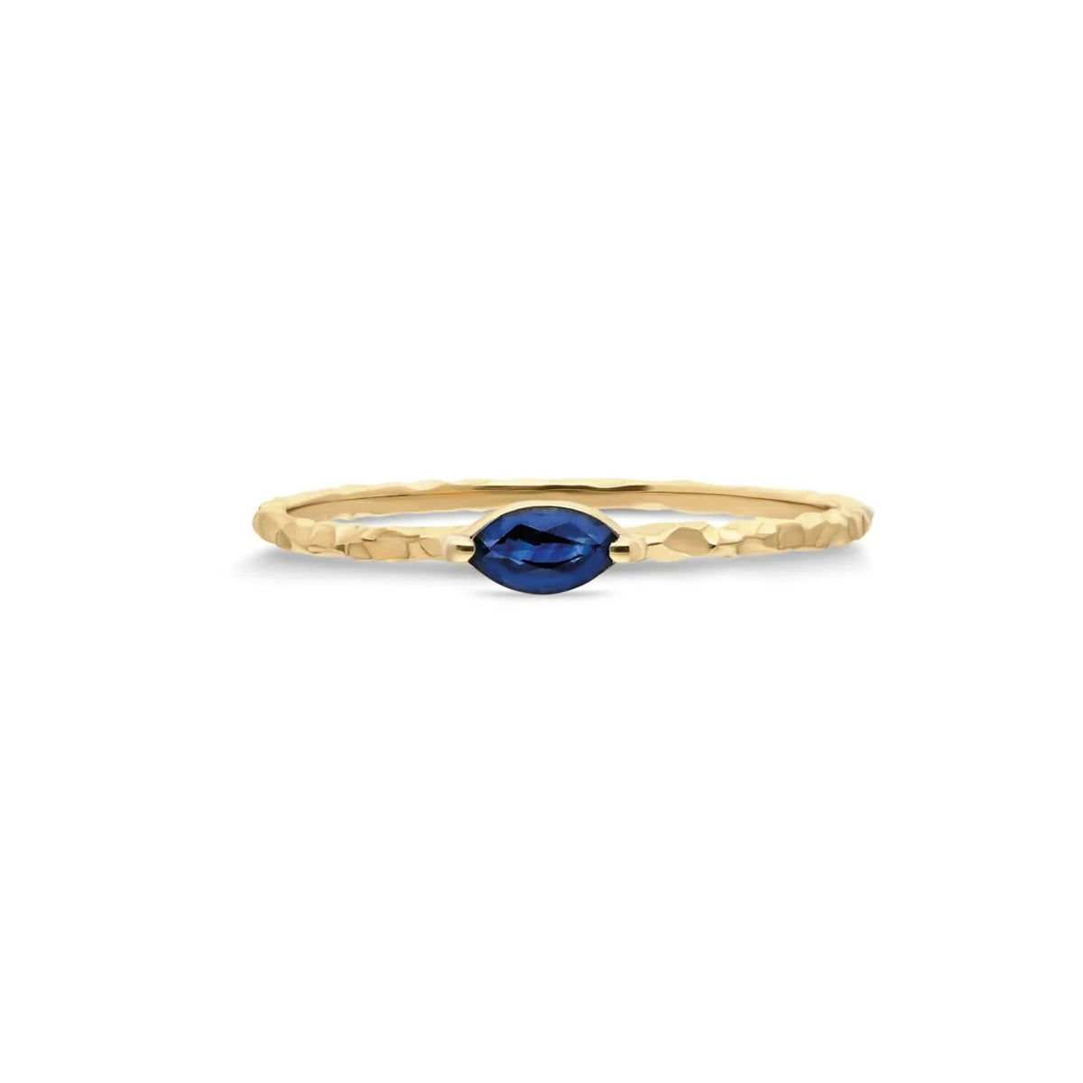 Prsten se Safírem – 14kt zlato, Terra Gem