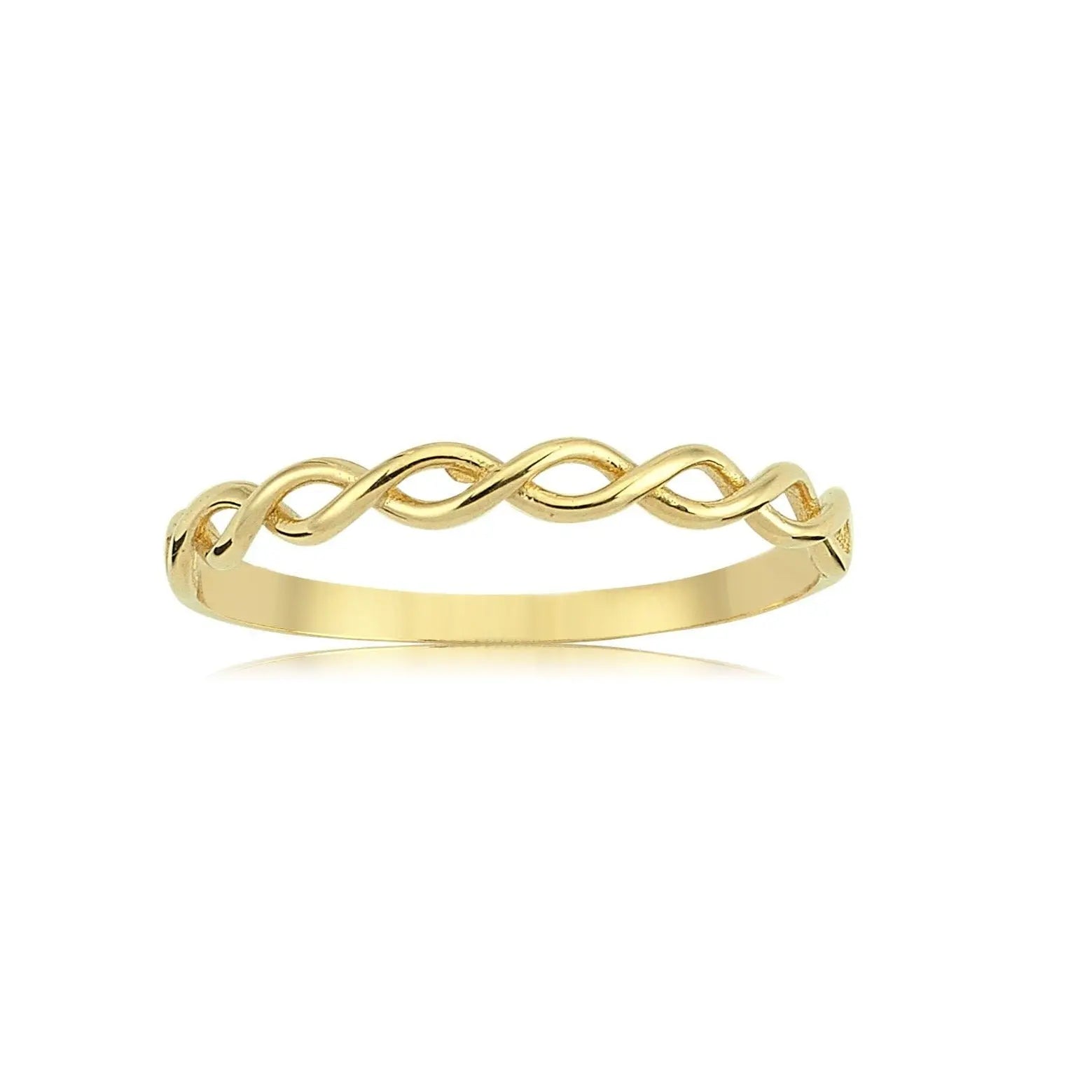 Minimalist Gold Ring , Solid Gold Ring , Gold Ring , Cool Ring , Gift Idea ,