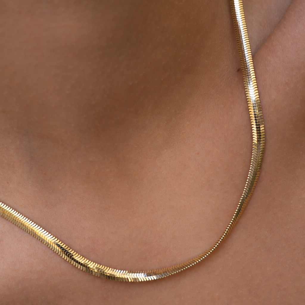 Herringbone Chain Necklace