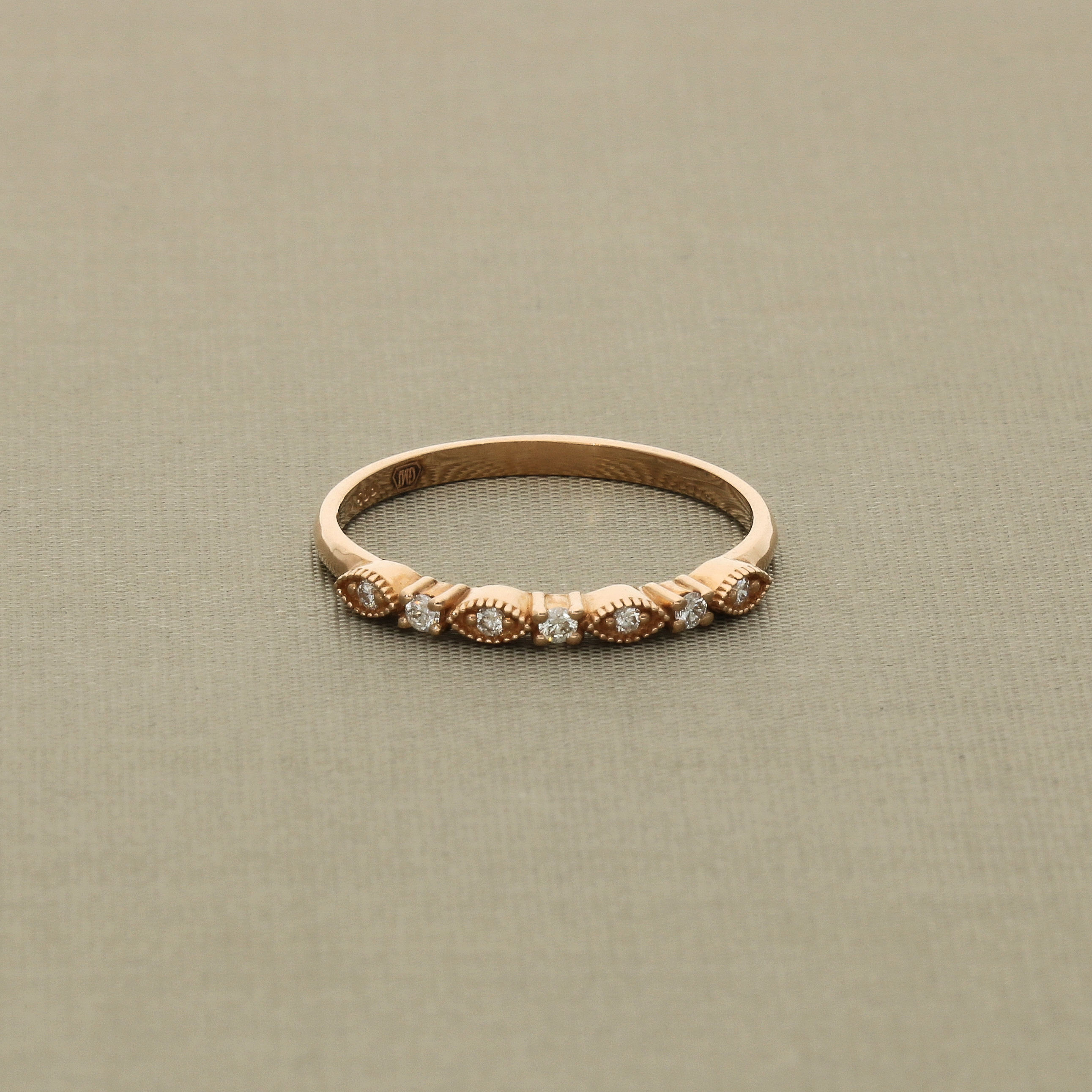 Halb Tour Diamond Eternity Ring