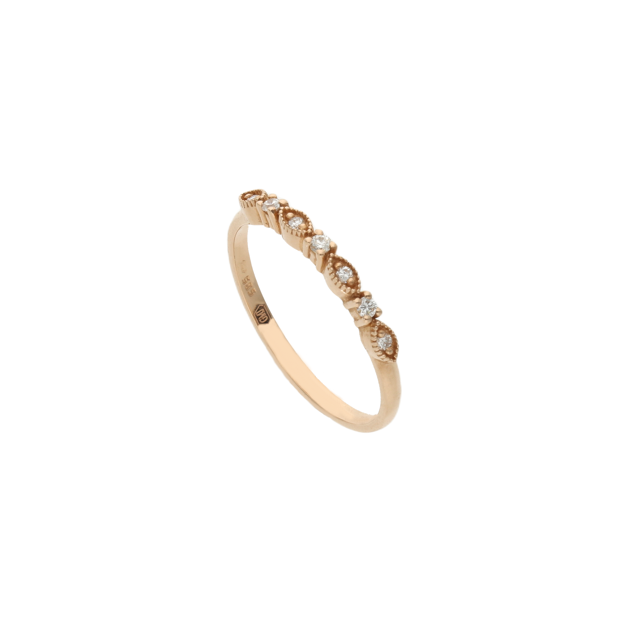Halb Tour Diamond Eternity Ring
