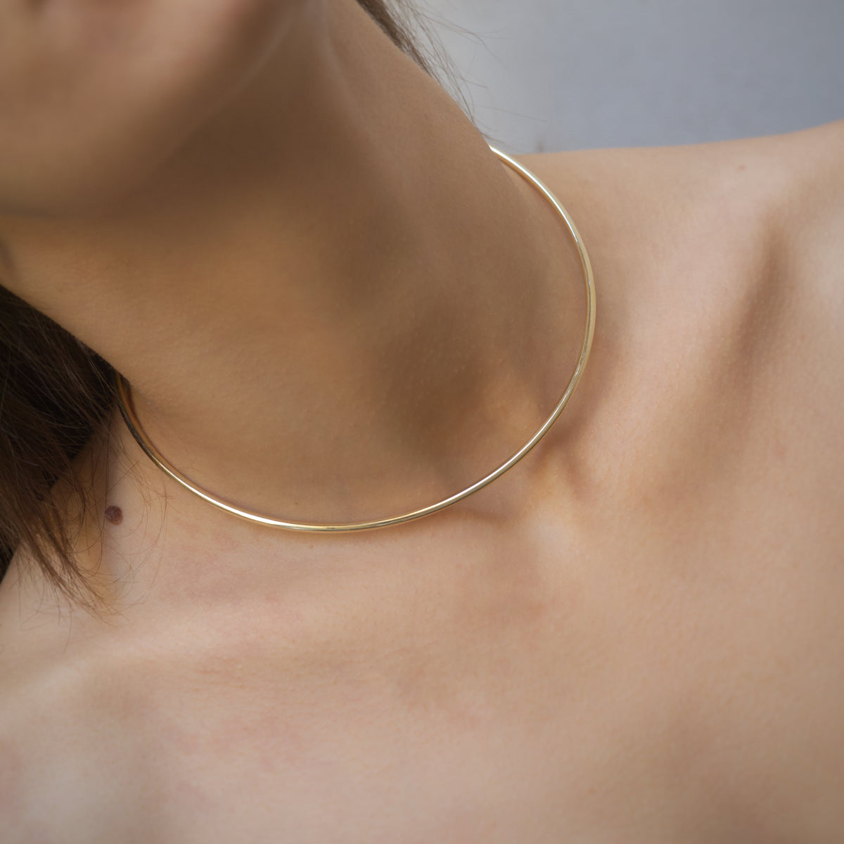 Gold Wire Choker