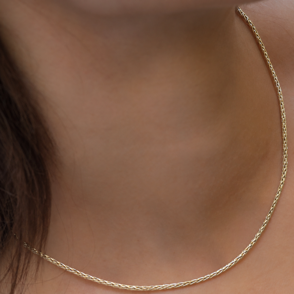 Foxtail Chain Necklace