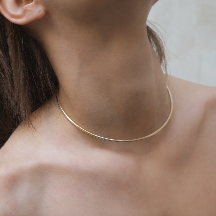 Gold Wire Choker