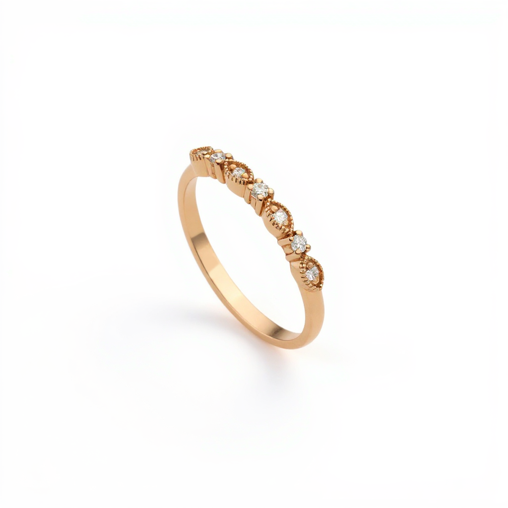 Art-Déco-Diamant-Ewigkeitsring